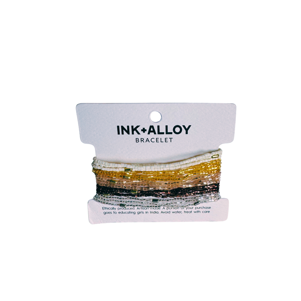 INK + ALLOY LUXE BEADED BRACELET