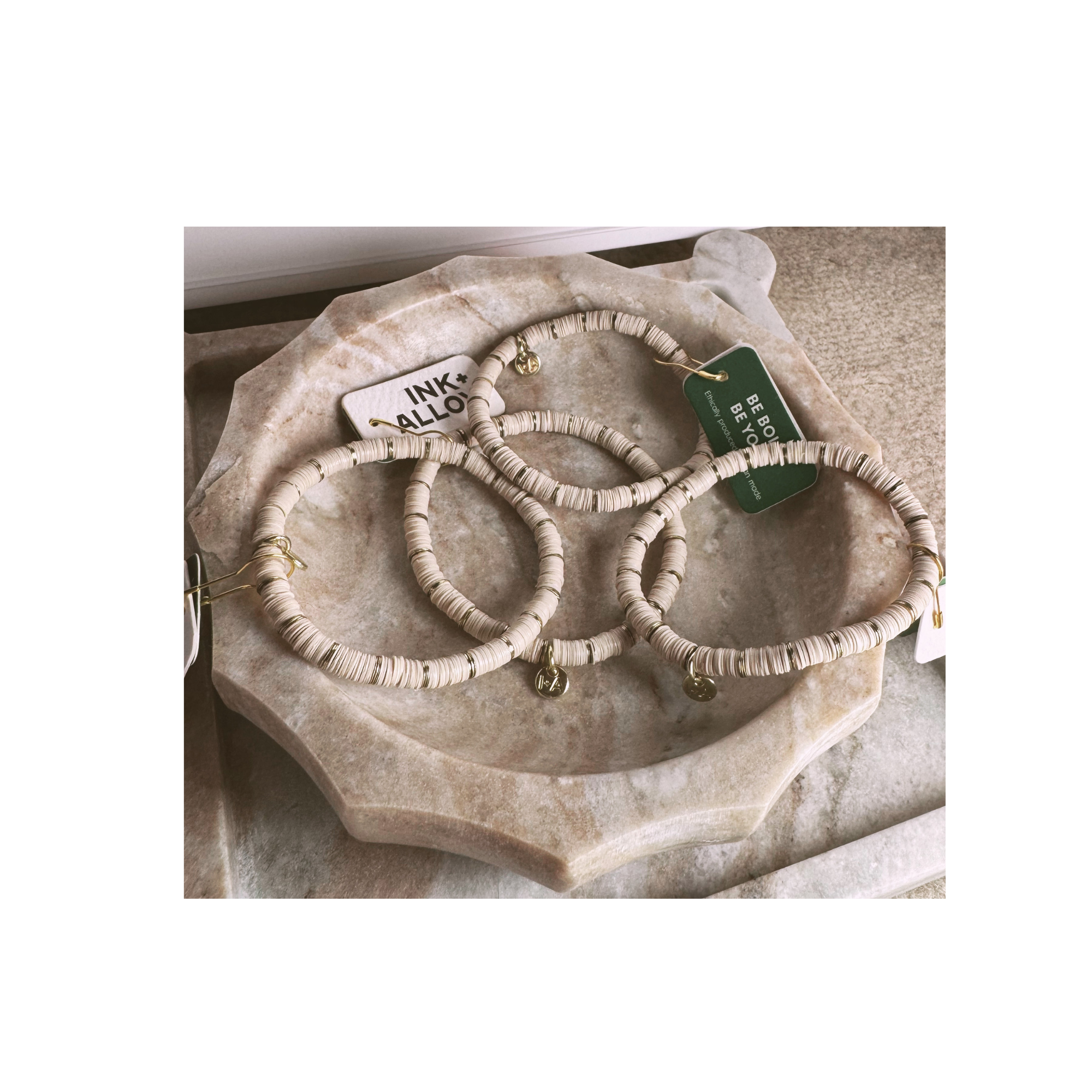 INK + ALLOY SEQUIN STRETCH BRACELET